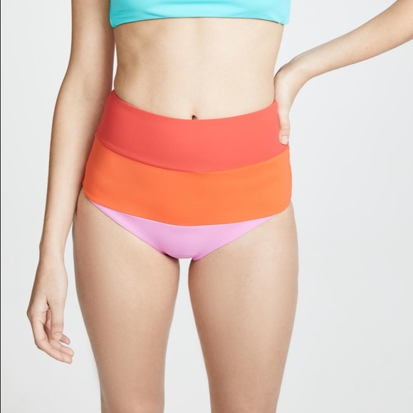 Mara Hoffman Other - 🆕NWT Mara Hoffman Colorblock Swim Bottoms